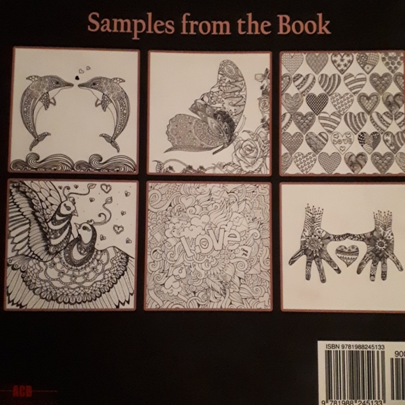 Love Themed - Adult Colouring Book - Picture 2 of 8